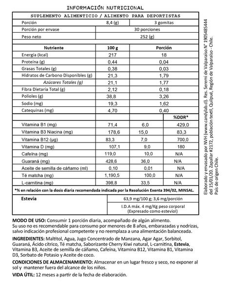 Vitaminas de energía  en Gummies "SWAKE UP"-1
