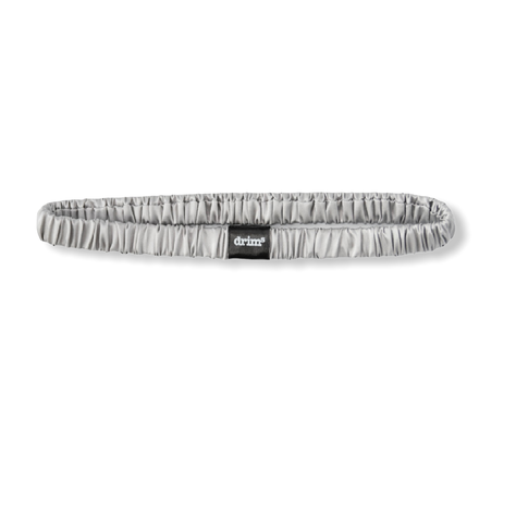 Cintillo 100%  Seda Gris Perla-0