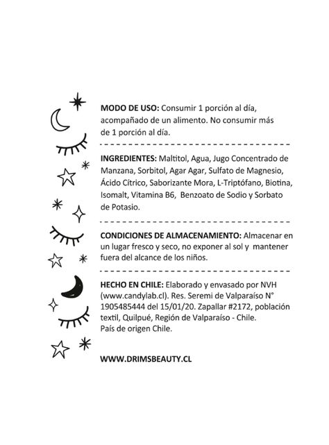 Vitaminas para dormir en Gummies "SLEEP"-2