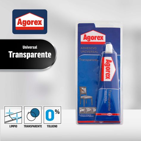 Agorex Adhesivo Universal Transparente 120cc-3