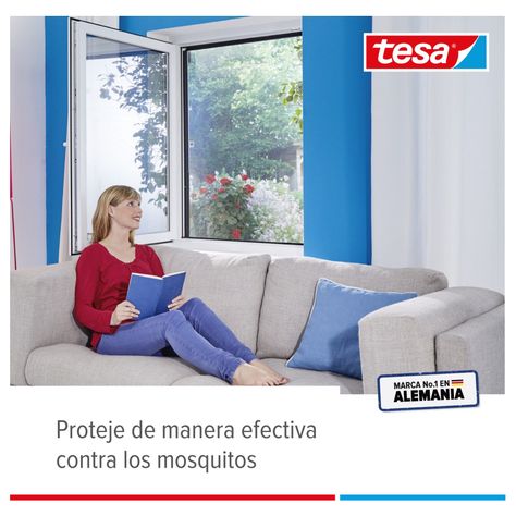 Malla Mosquitera Tesa Comfort para Ventanas 1.3x1.5m-3