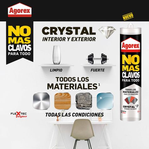 Adhesivo Montaje No Mas Clavos para Todo Transp Agorex  290g-2