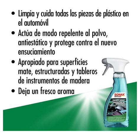 Silicona Líquida SONAX Sport Fres 500ml Protección Frescura-3