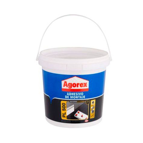 Pegamento Adhesivo De Montaje Agorex 3,8 Kg-0