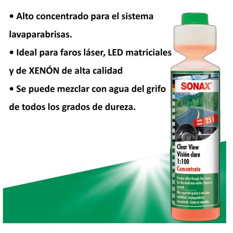 Limpiaparabrisas Concentrado SONAX Visión Clara 250 ML-1