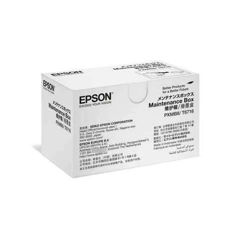 Packs Tinta Epson T941 + Caja Mantenimi C5710 5790 5210 5290-3