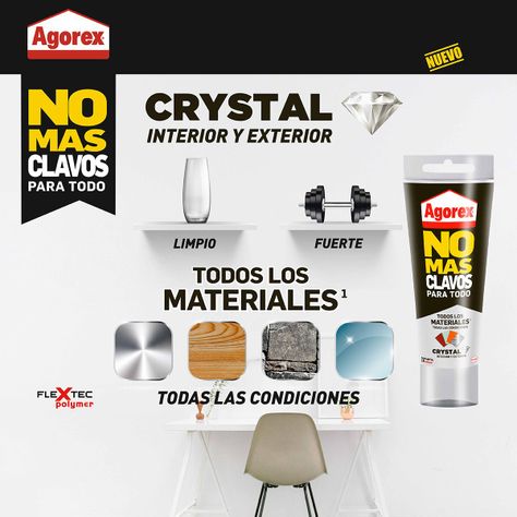Adhesivo Montaje No Mas Clavos para Todo Transp Agorex 90g-3
