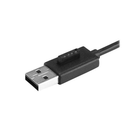 Adaptador Usb 2.0 De 4 Puertos Con Cable Integrado Portátil-4