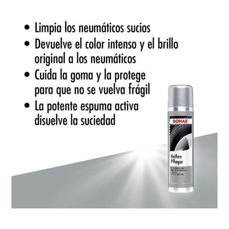 Renovador de Neumáticos SONAX 300ml - Brillo Intenso-4
