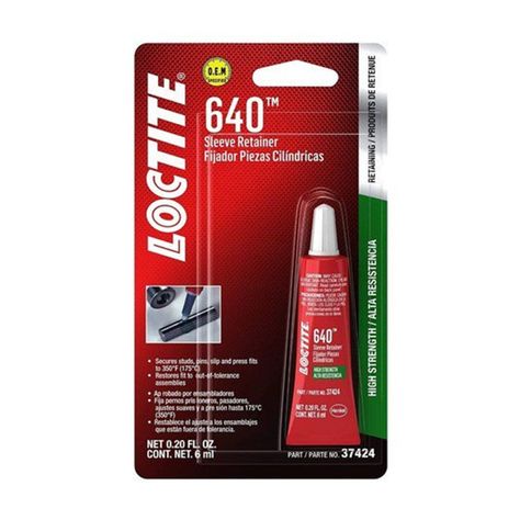 Loctite 640 Verde Fijadores De Piezas Cilíndricas 6Ml-0