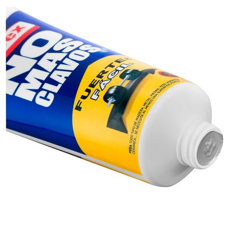 Pegamento Adhesivo De Montaje Agorex No Mas Clavo Blanco 200G-3