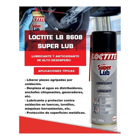 Loctite Lb 8608 Lubicante Super Lub Multiuso 300 Ml-6