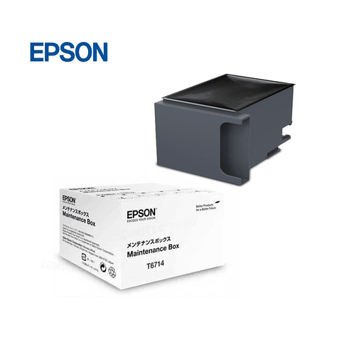 Epson T6714 Caja Tanque De Mantenimiento Tinta WF C879 C8610-1