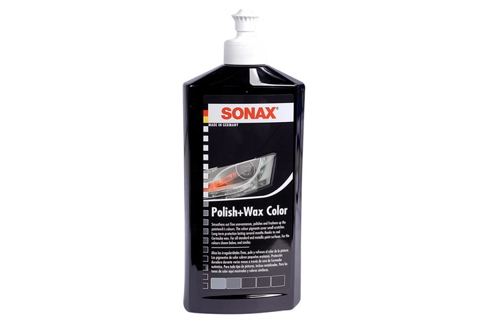 Cera Abrillantadora Sonax Polish & Wax Color Negro 500 ml-0