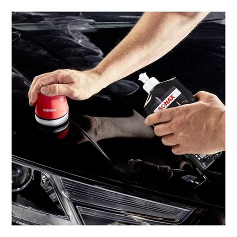 Cera Abrillantadora Sonax Polish & Wax Color Negro 500 ml-1