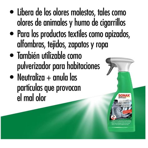 Eliminador de Olores Automovil Sonax 500 ml  Neutralización de Olores-4