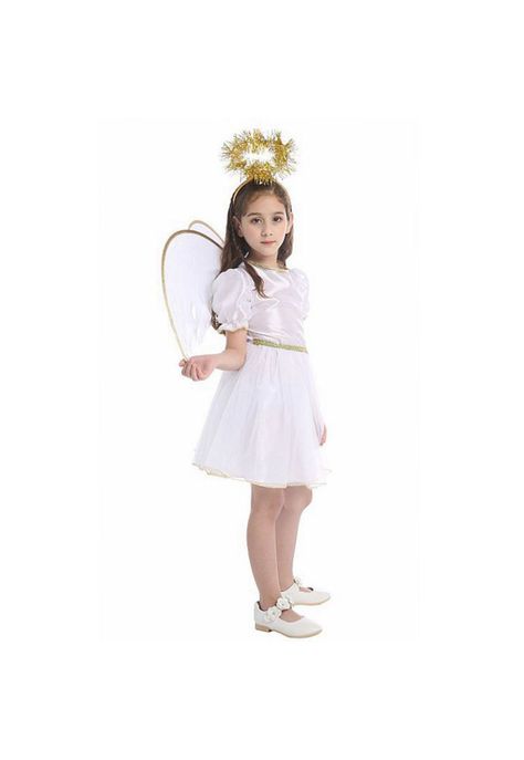 Disfraz Angel Infantil para niñas-0