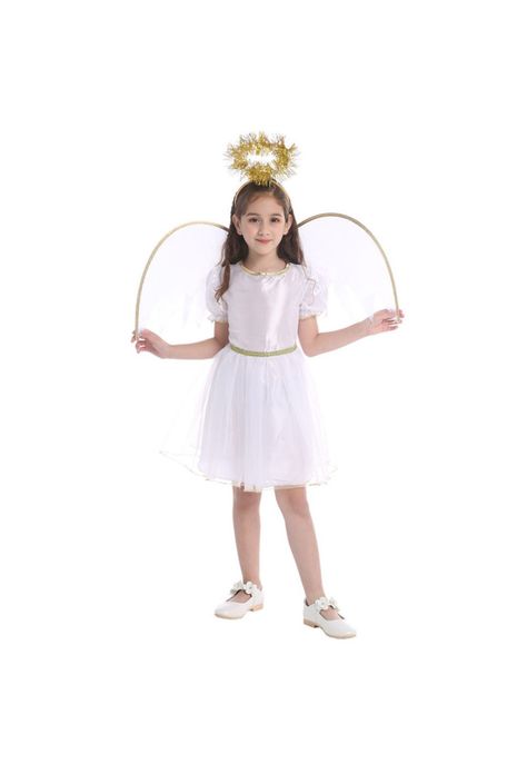 Disfraz Angel Infantil para niñas-4