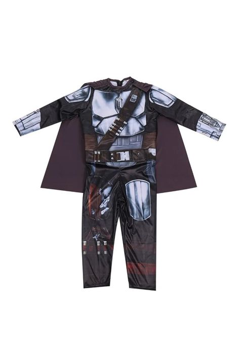 Disfraz Infantil Mandaloriano y Mascara Star Wars Baby Yoda-1