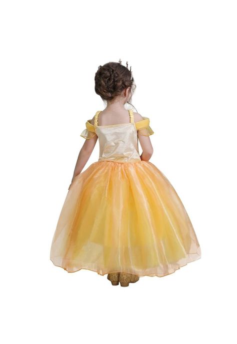 Disfraz Princesas Bella Niña Disney La bella y la Bestia-2