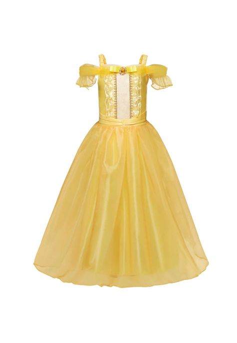 Disfraz Princesas Bella Niña Disney La bella y la Bestia-4