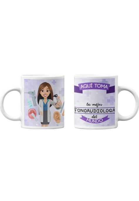 Taza Mágica Para Fonoaudiologa Personalizado-0