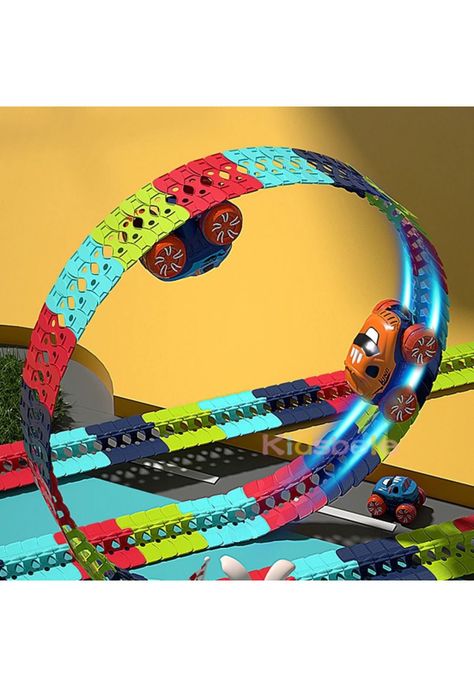 Autopista Magica Flexible Gravedad 0 184 Pcs para Niños-2