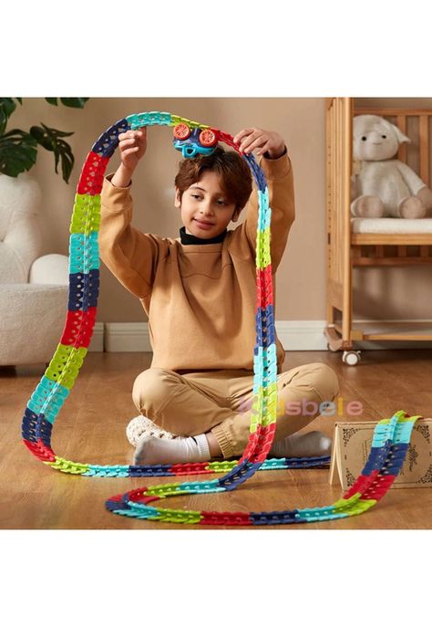 Autopista Magica Flexible Gravedad 0 184 Pcs para Niños-3