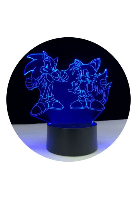 Lampara 3D Sonic-0