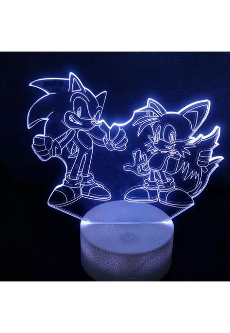 Lampara 3D Sonic-3