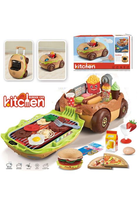 Set cocina Hamburguesa Auto 59 Piezas Premium-5
