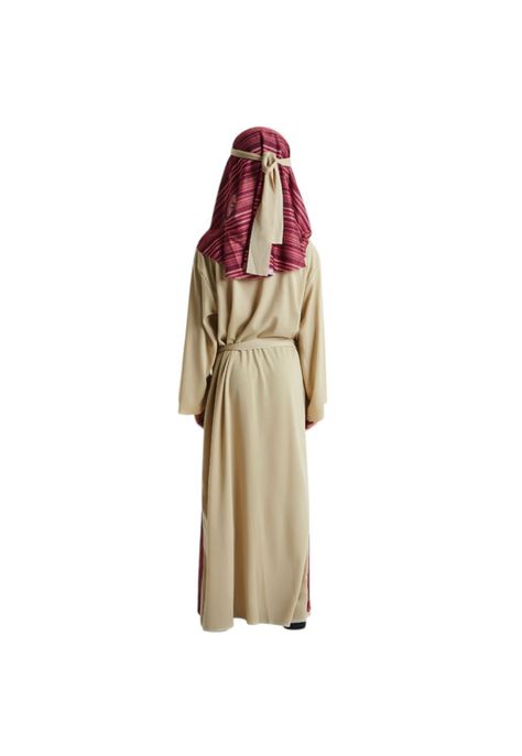 Disfraz Infantil Arabe Clasico Rojo-4