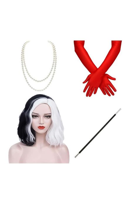 Accesorios Cosplay Cruella De Vil Disfraz Película Disney-0