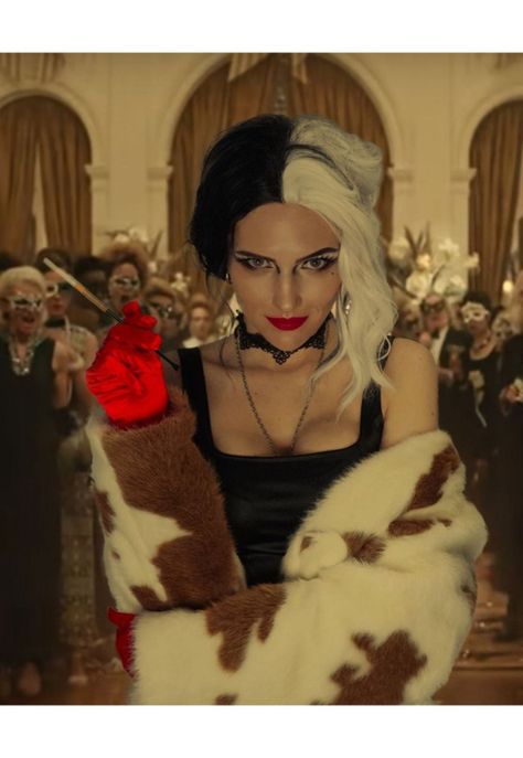 Accesorios Cosplay Cruella De Vil Disfraz Película Disney-2
