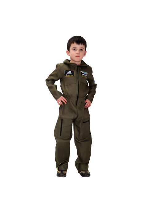 Disfraz Cosplay Piloto Top Gun Infantil-1