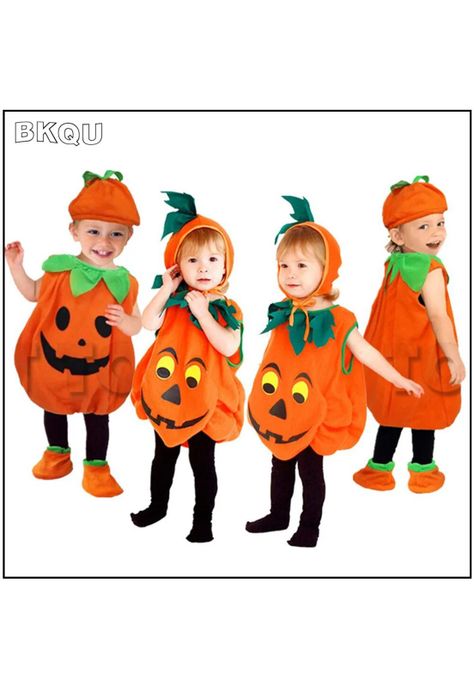 Disfraz Para Niños Calabaza Hallowen-6