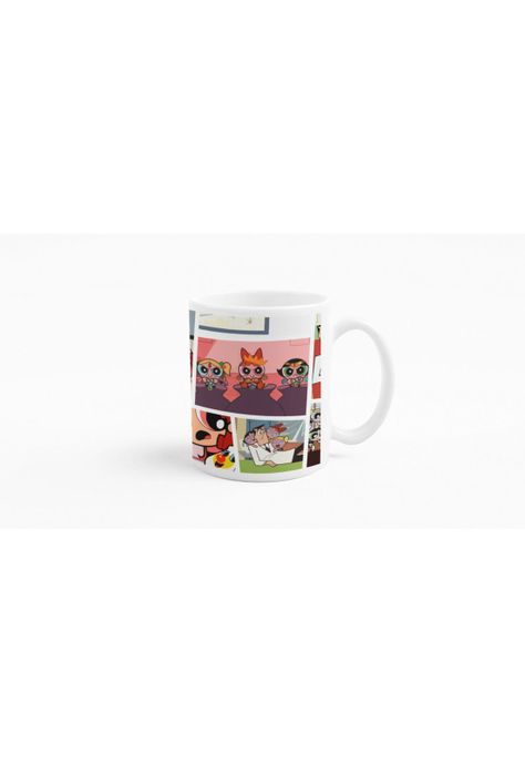 Tazones tazas blancas Cartoon Network Chicas Superpoderosas-2