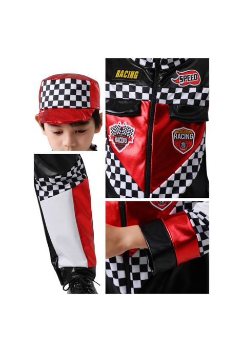 Disfraz Infantil Cosplay Piloto Formula 1-2