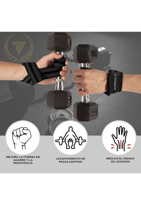 Straps Hoplon Negro TitanFit-2