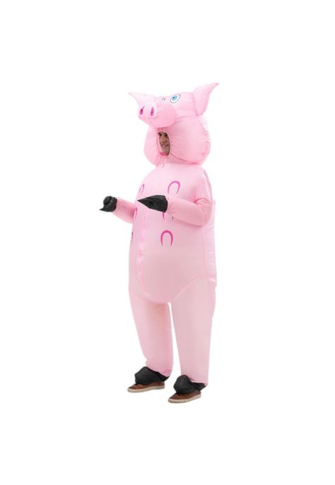 Disfraz Inflable Chancho Cerdo Adulto-1
