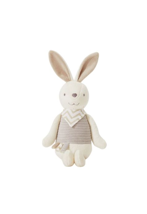 Peluche Conejo Blanco Para Bebés 26 CM-0