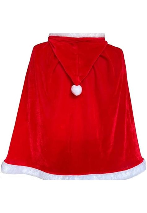 Disfraz Abrigo Navideño Infantil Santa Navidad-3