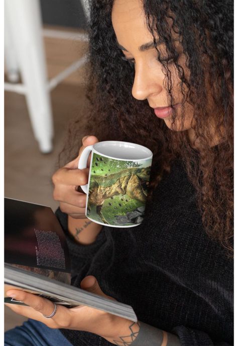 Tazones tazas blancas Mi Bebesauria Favorita-1
