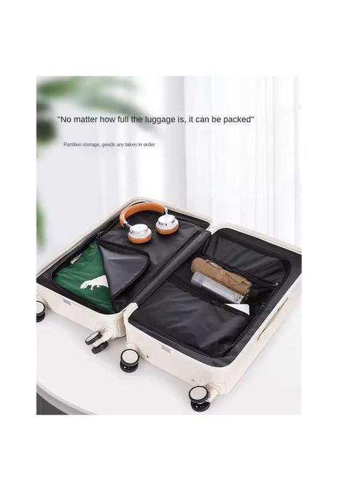 Maleta de Viaje Con Cargador 60 cm Verde-5