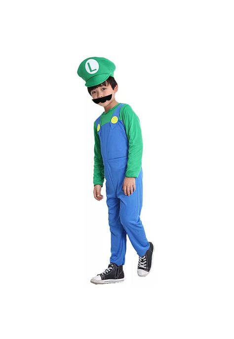 Disfraz de Luigi Para Niños - Mario Bros-1