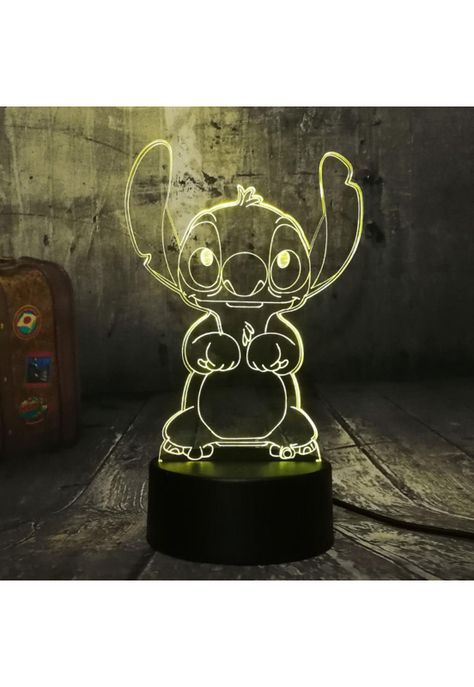 Lampara 3D Stitch - Lilo y Stitch-0