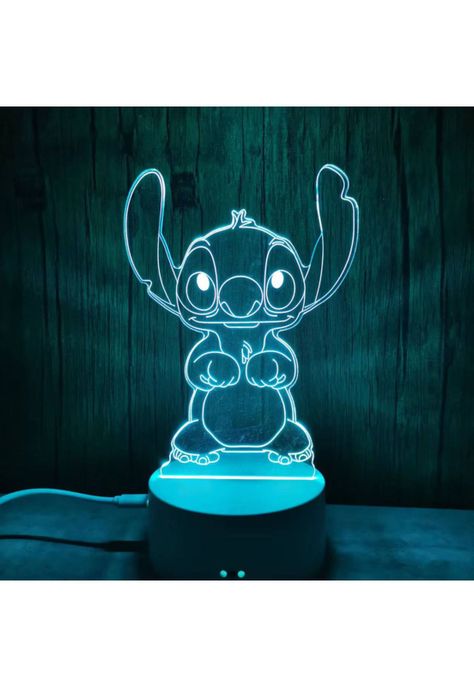 Lampara 3D Stitch - Lilo y Stitch-1