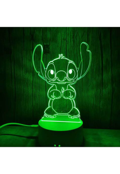 Lampara 3D Stitch - Lilo y Stitch-3