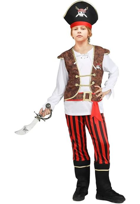 Disfraz Infantil Pirata Jack Sparrow-0