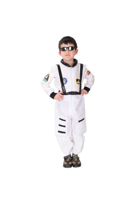 Disfraz Astronauta Cosplay Juego Rol Traje Espacial Niños-0